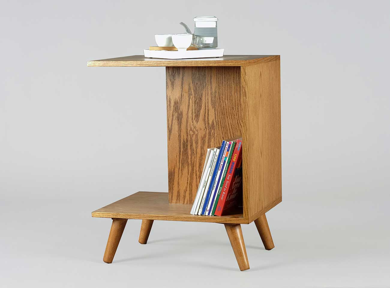 Instalación de escritorios rectos