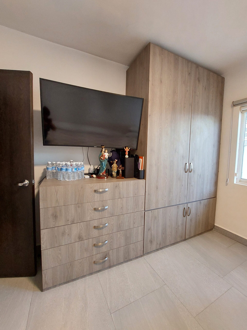 Instalación de closet a medida y lavaneta