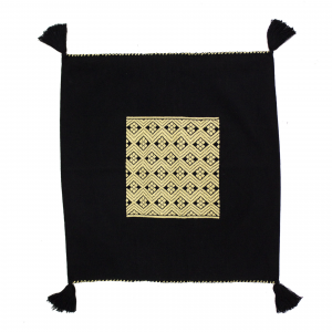 Mestiza funda cojin negra