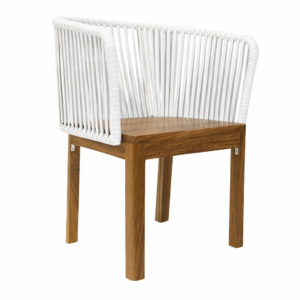 Oaxaca silla cuerda blanca base parota. // Exterior techado