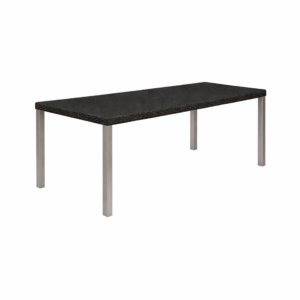 Batan mesa comedor exterior negra // MP