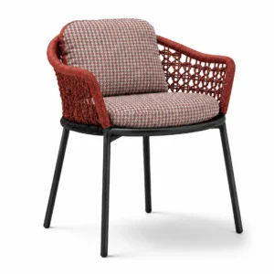 Bochil silla acero galvanizado, cuerda textilene y loneta // Exterior 100%