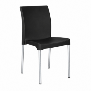 Ceona silla negra exterior // MP