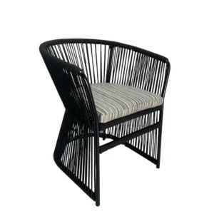 Chantepec silla aluminio, textilene y loneta // Exterior 100%
