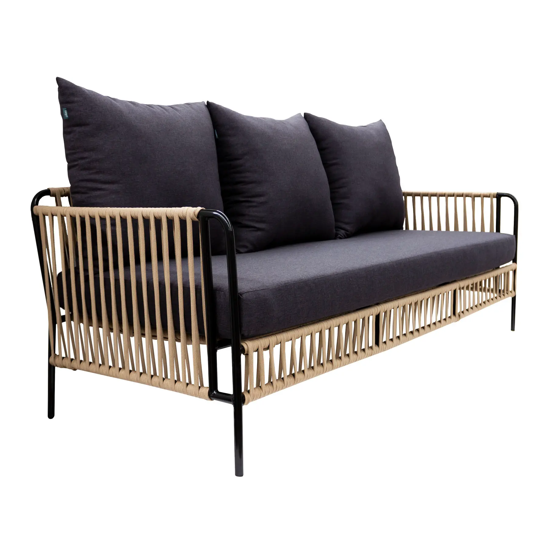 Chetumal_sofa_acero_galvanizado_negro__textilene_beige_y_loneta_Exterior_100.webp