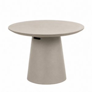 Itai mesa redonda cemento Ø 120 cm // Exterior 100%