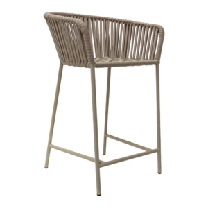 Jalisco banco acero galvanizado beige cuerda textilene beige // Exterior 100%