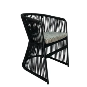 Jocotepec silla aluminio, textilene y loneta // Exterior 100%
