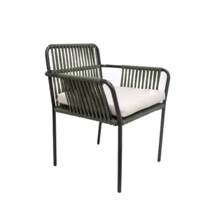 Mérida silla acero galvanizado, textilene // Exterior 100 %
