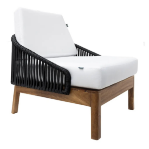 Oaxaca sillón lounge acero galvanizado, textilene y loneta antidecoloración // Exterior 100%