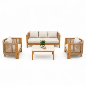 Set Costa Alegre 3+1+1+mesa // Exterior techado
