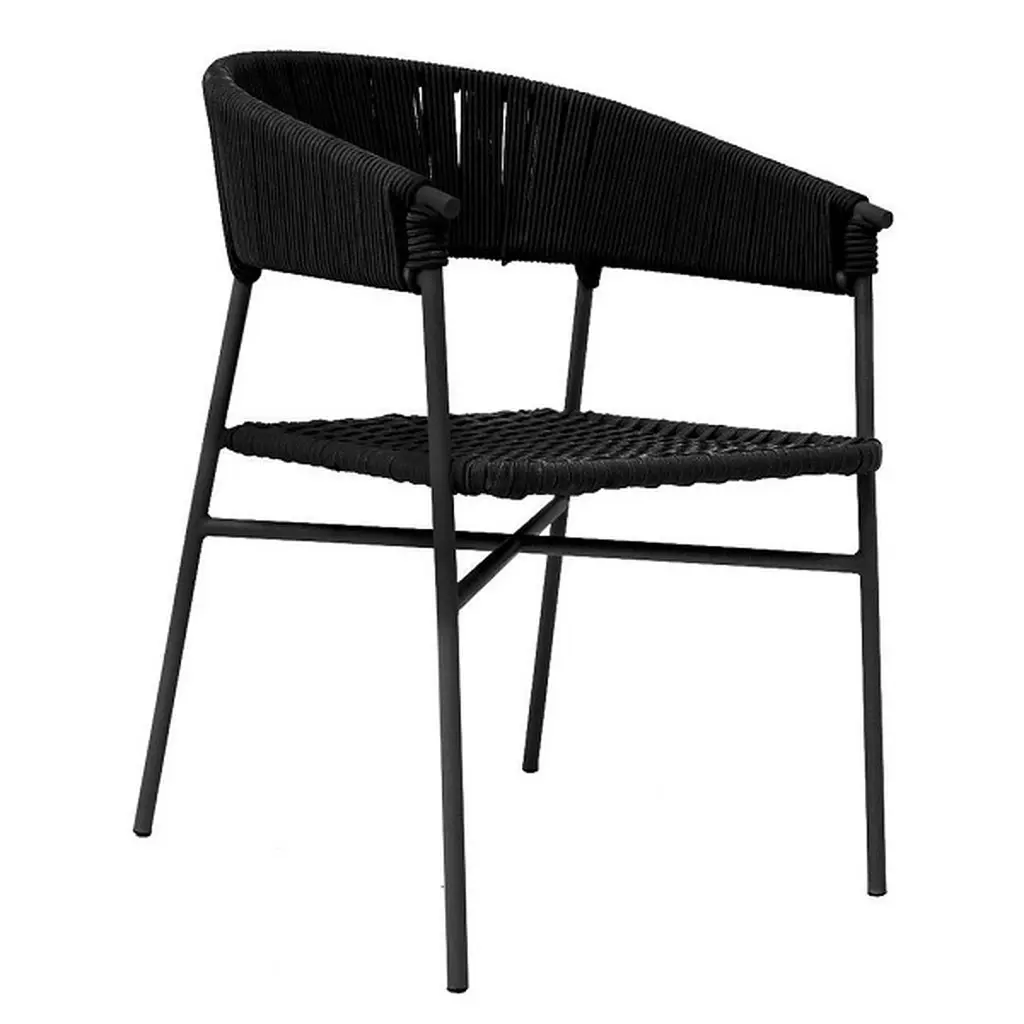 Zamora_silla_acero_galvanizado_negro_textilene_negro_Exterior_100_.webp
