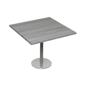Mesa comedor cuadrada Base plato