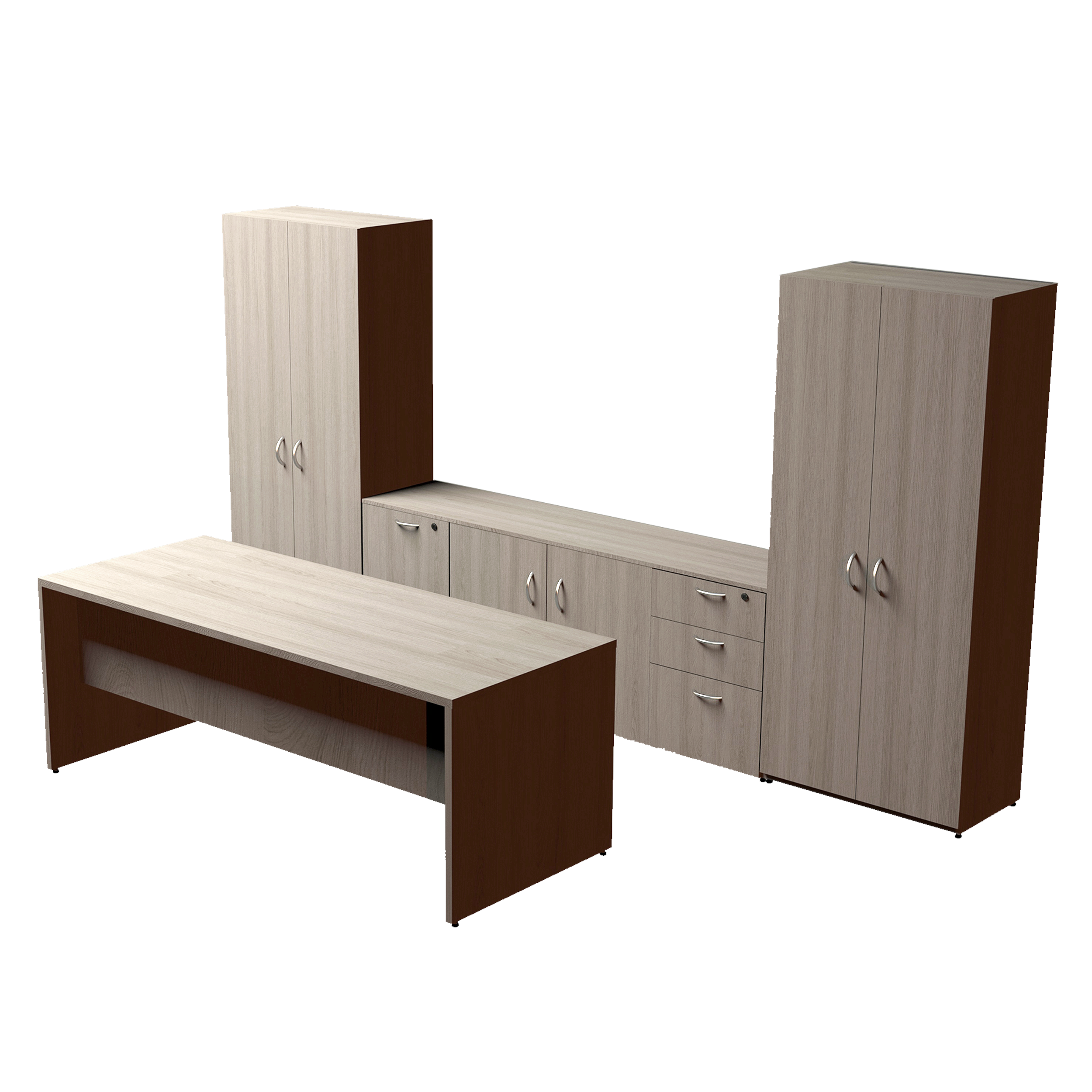 modulo directivo libreros credenza